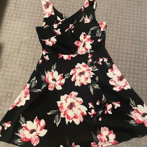 SOLD! 2/$15 Ricki's Floral Fit and Flare dress